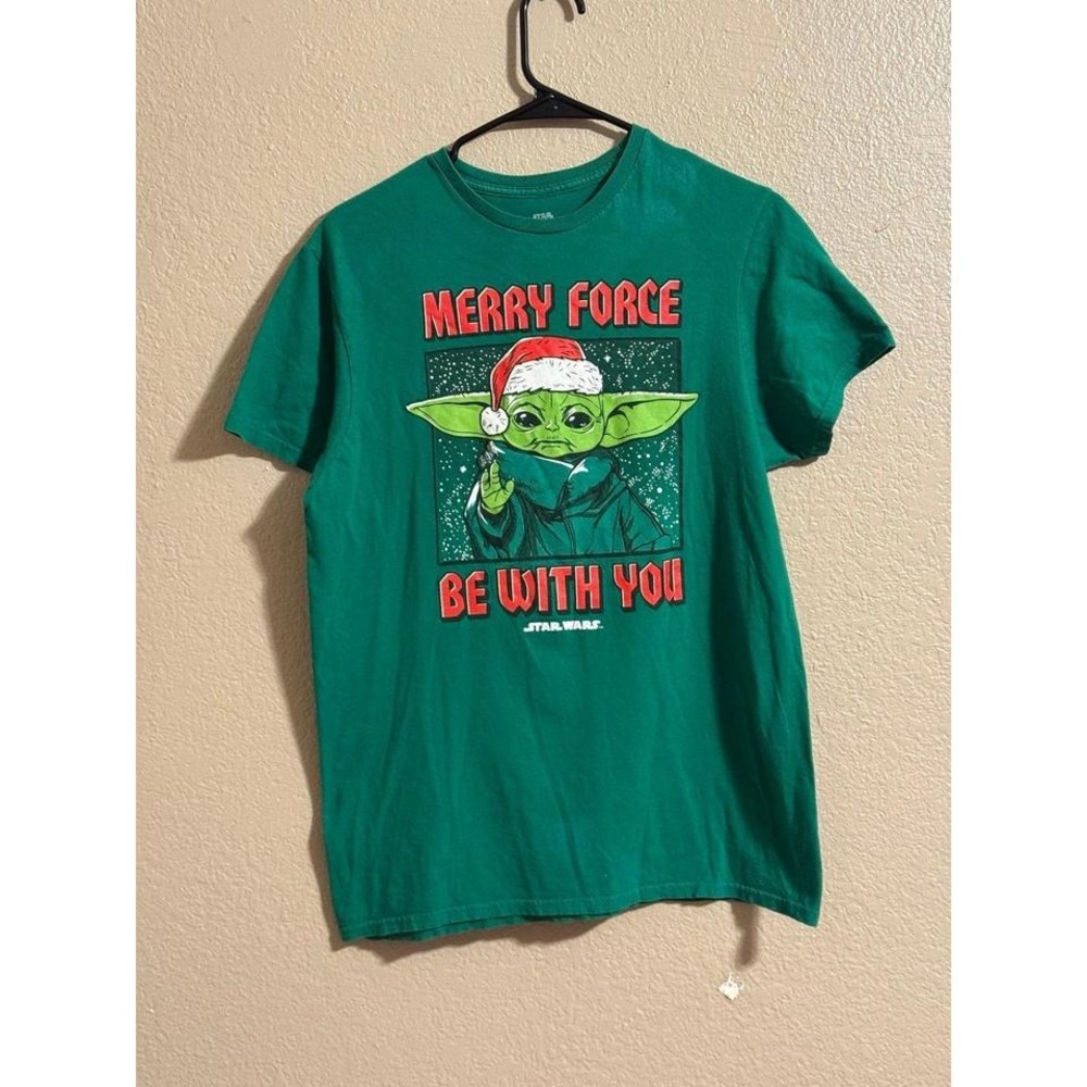 Star Wars Grogu Christmas Shirt Men's M‎